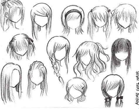 anime saç çizim teknikleri